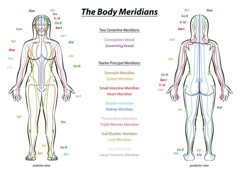 Progressive Medical Fitness body-meridians-768x547 Acupuncture  
